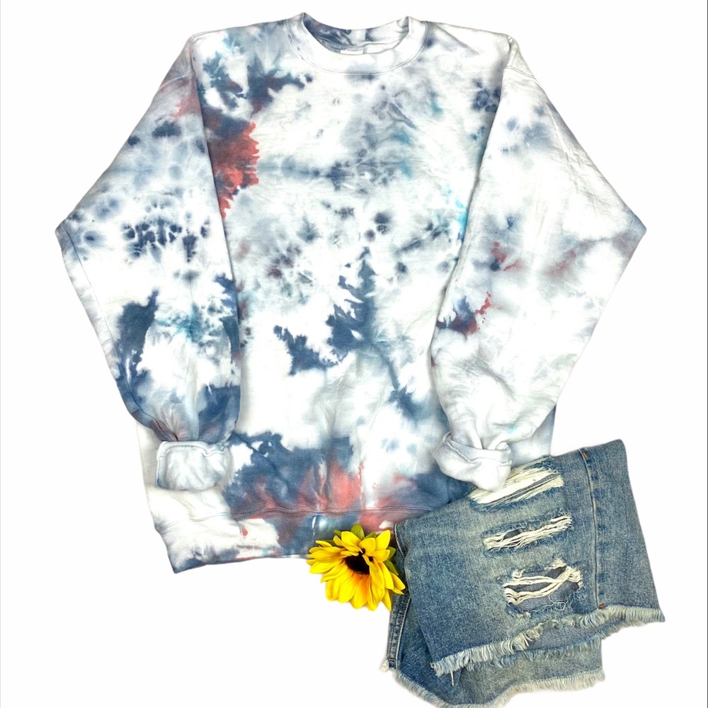 Custom Tie-Dye Sweater